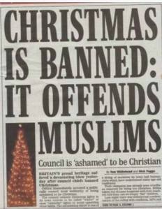 Christmas Banned